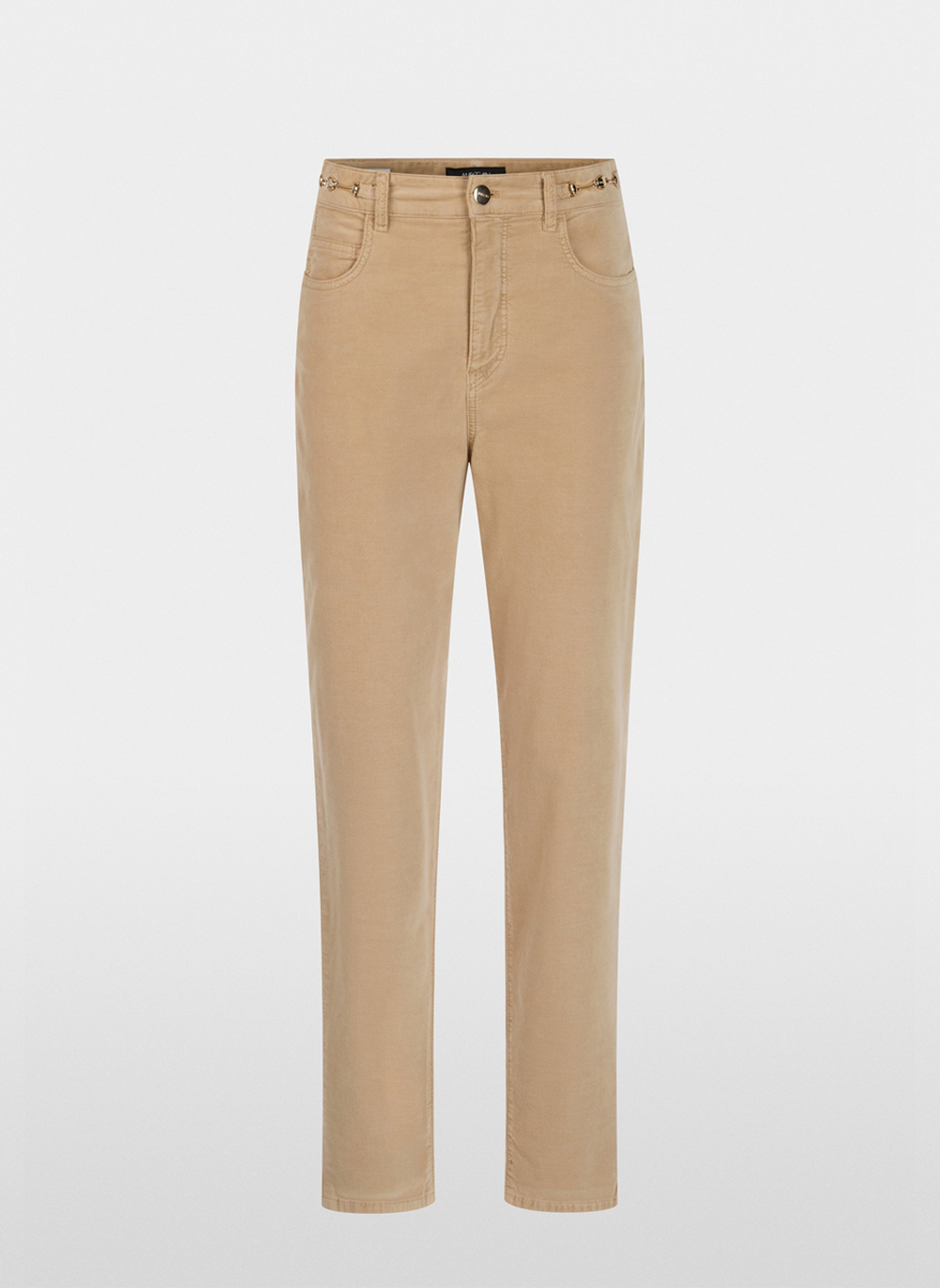 Marc Cain Collections 'Feura' trousers with metal details