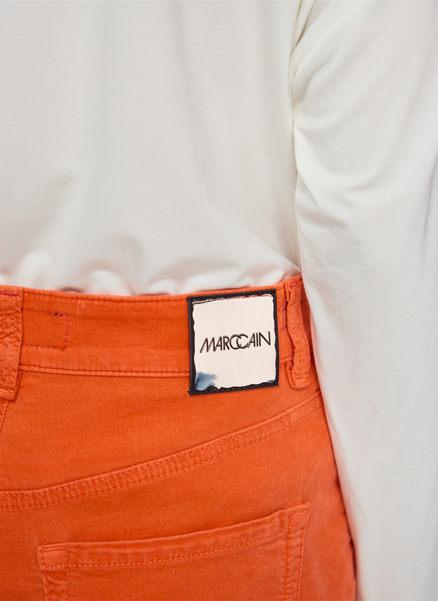 Marc Cain Collections 'Feura' trousers with metal details