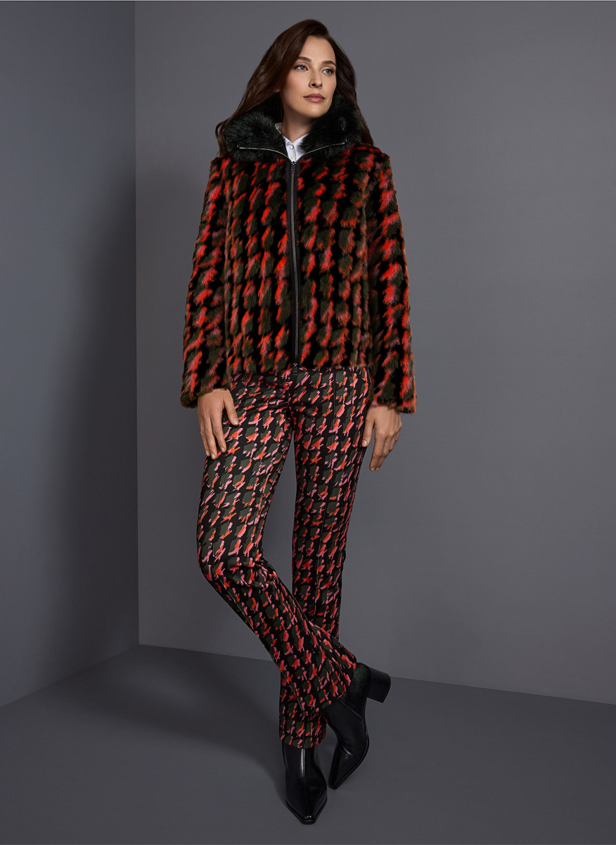 Marc Cain Collections trousers with print