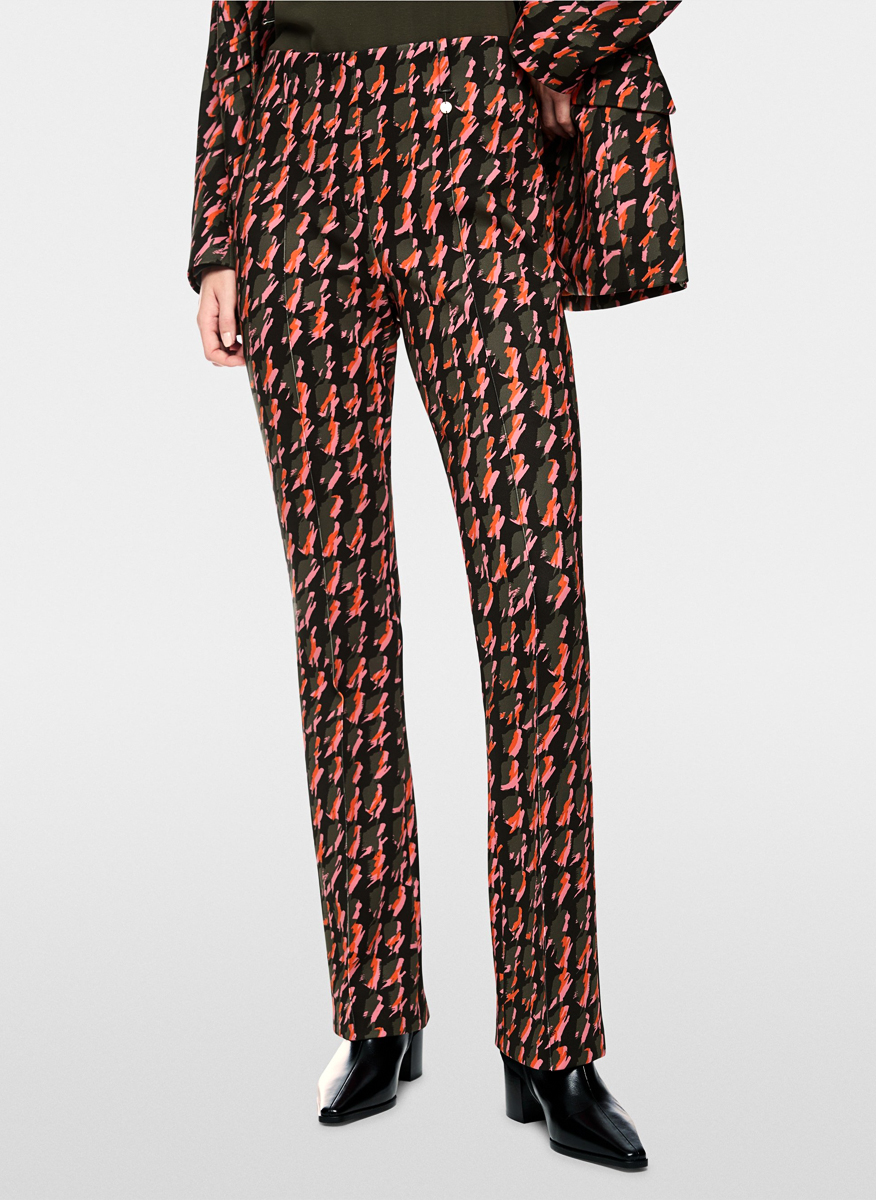 Marc Cain Collections trousers with print