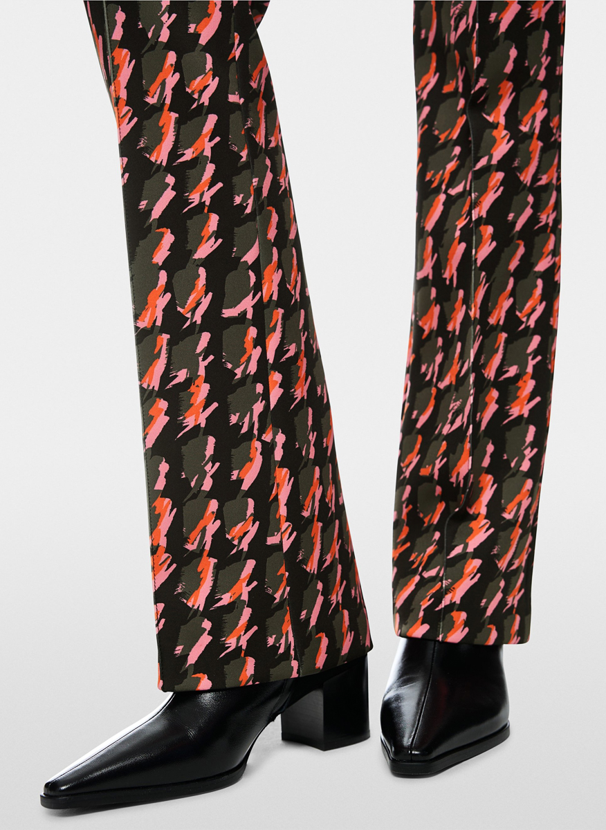 Marc Cain Collections trousers with print