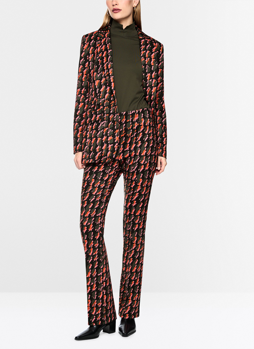 Marc Cain Collections trousers with print