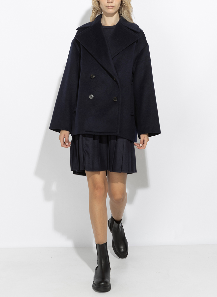 Късо палто от фина вълна Weekend Max Mara Wkdalpe