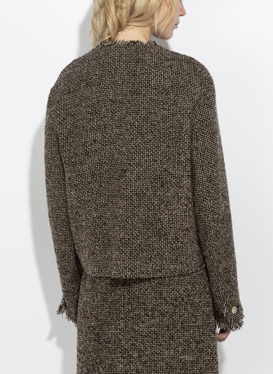Сако от вълнен 'Tweed' Weekend Max Mara Wkdvento