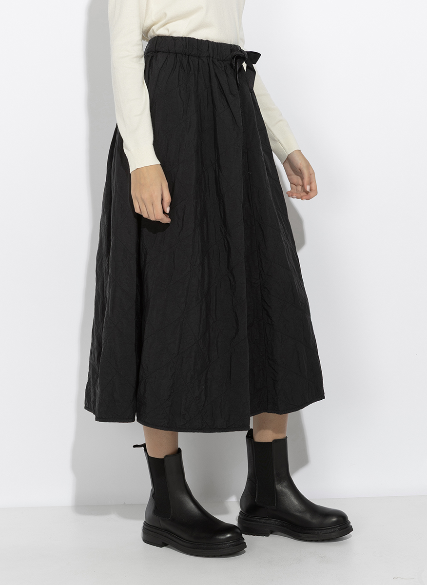 Weekend Max Mara Wkdbriose quilted midi skirt