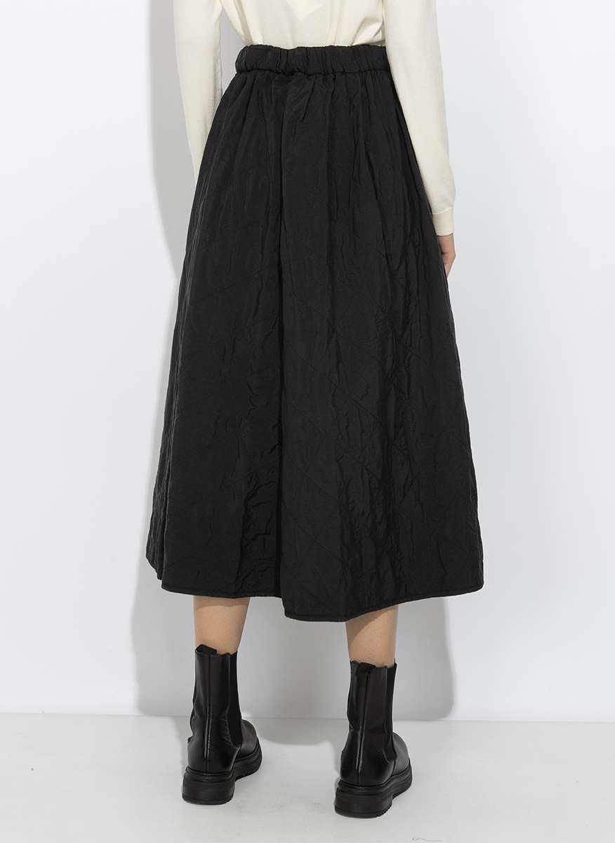 Weekend Max Mara Wkdbriose quilted midi skirt