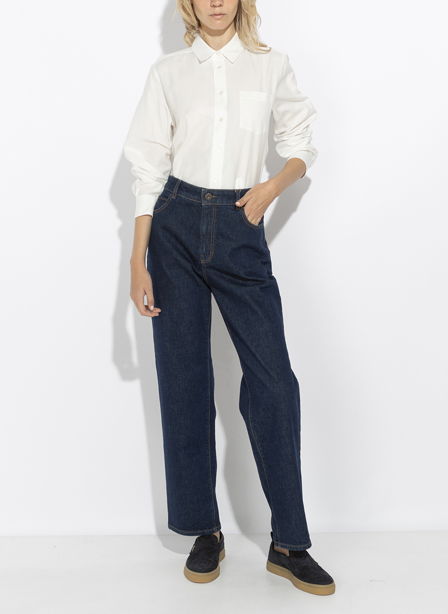 Памучна риза 'Oxford' Weekend Max Mara Wkdcobalto