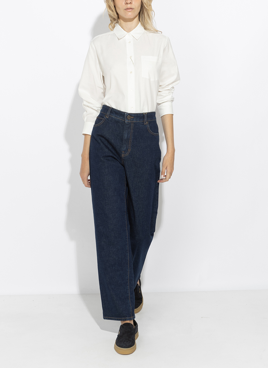 Памучна риза 'Oxford' Weekend Max Mara Wkdcobalto