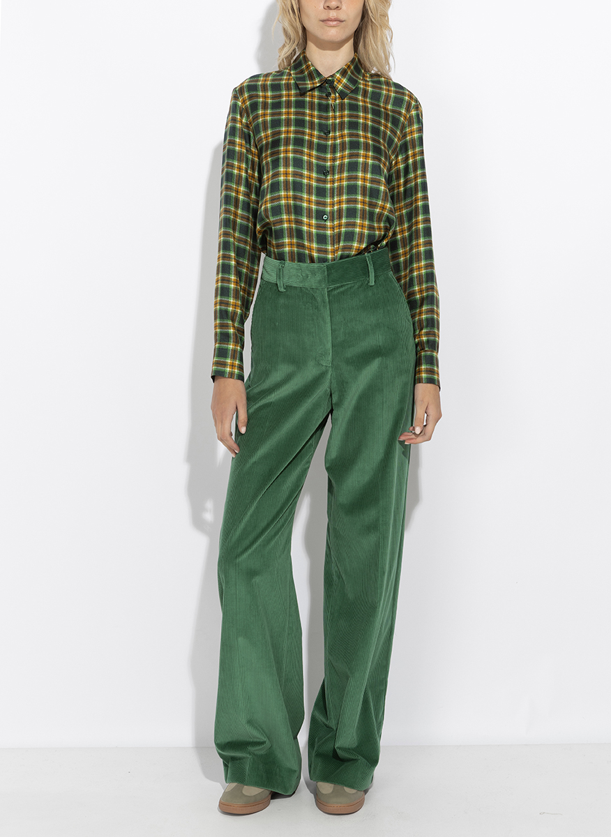 Панталон от рипсено кадифе Weekend Max Mara Wkdtania