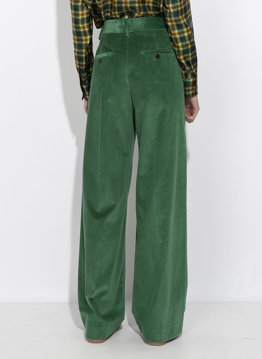 Панталон от рипсено кадифе Weekend Max Mara Wkdtania