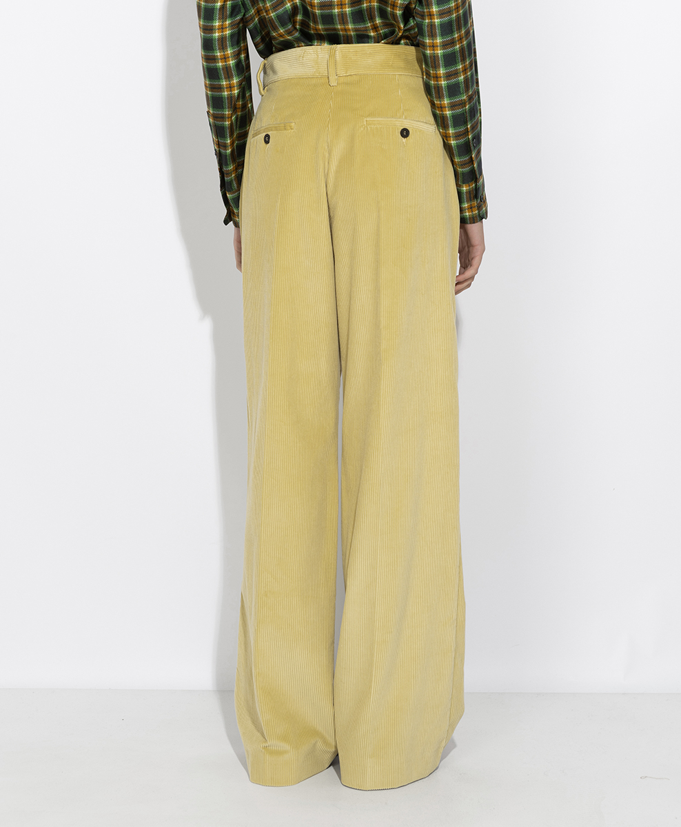 Панталон от рипсено кадифе Weekend Max Mara Wkdtania