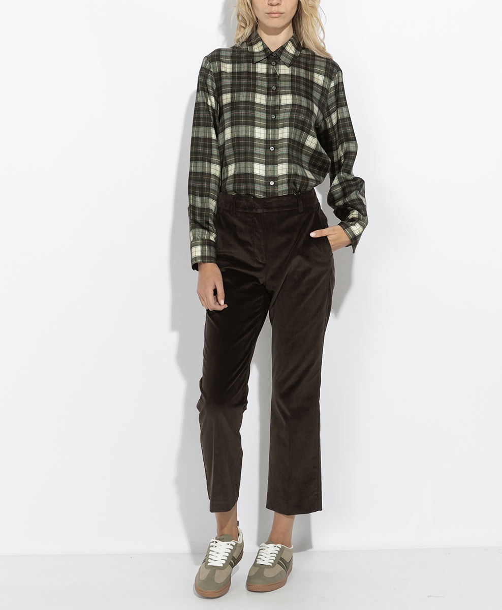 Панталон от рипсено кадифе Weekend Max Mara Wkdmarruca
