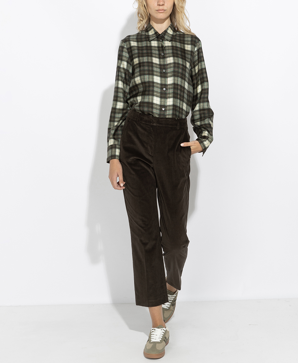 Панталон от рипсено кадифе Weekend Max Mara Wkdmarruca