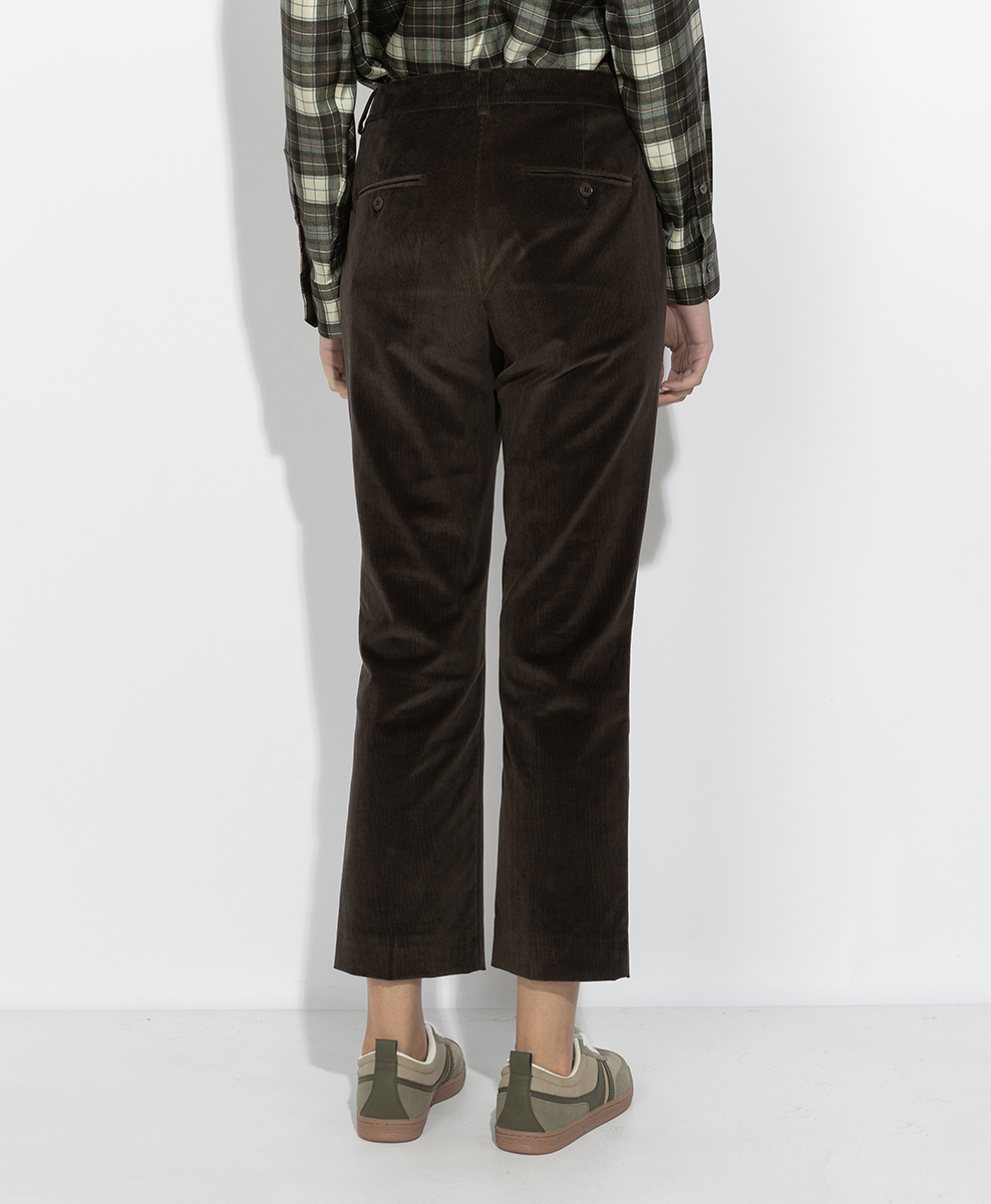 Панталон от рипсено кадифе Weekend Max Mara Wkdmarruca