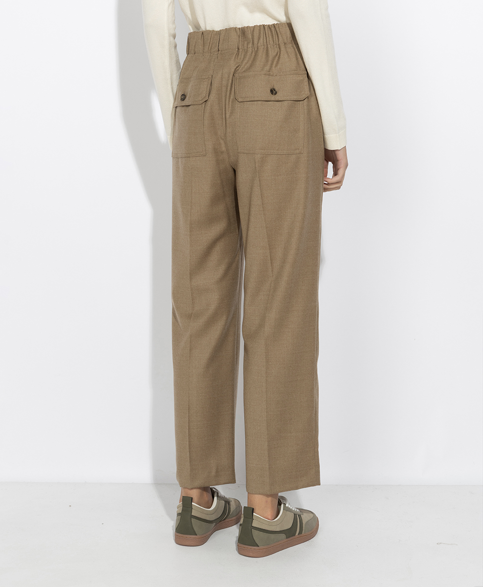 Панталон от фина вълна Weekend Max Mara Wkdhateley