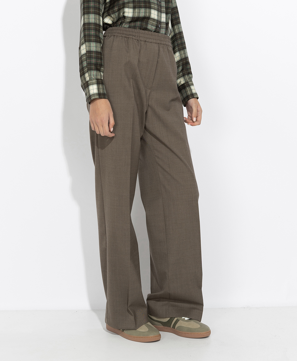 Панталон от фина вълна Weekend Max Mara Wkdpetra