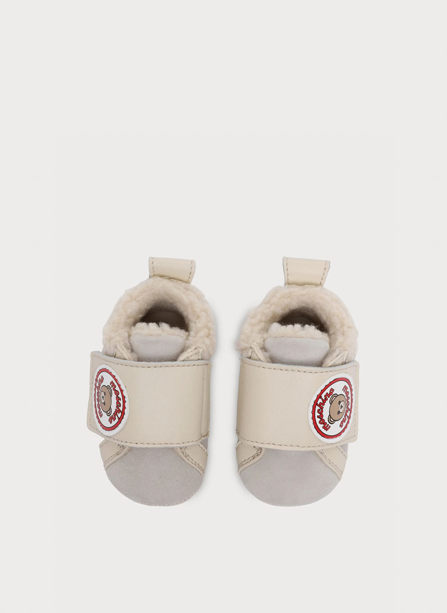Moschino Kids newborn sneakers