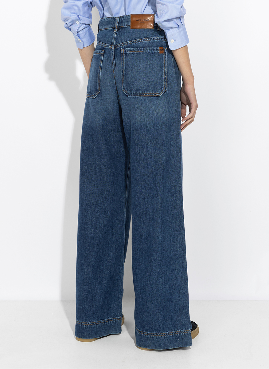 Деним 'Wide leg' Weekend Max Mara Wkdciro