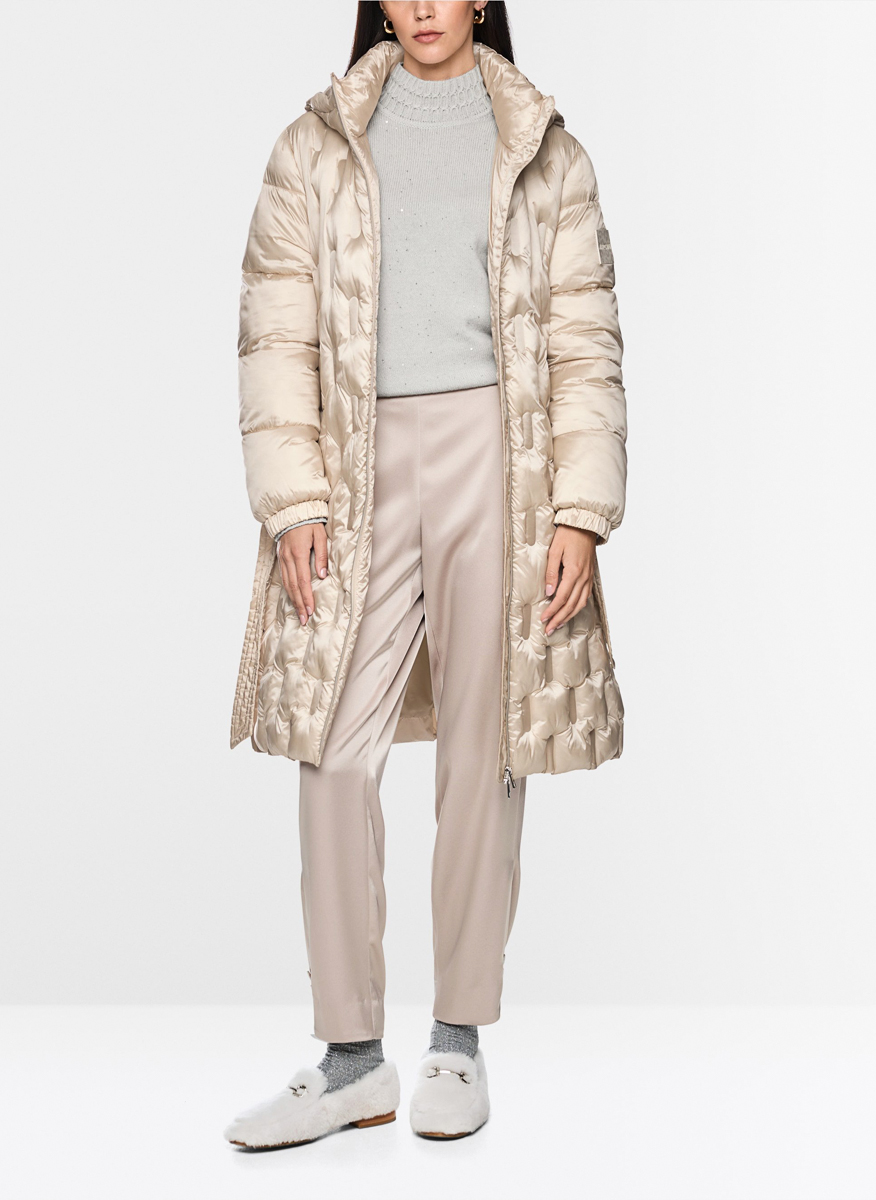 Капитонирано яке с колан Marc Cain Additions