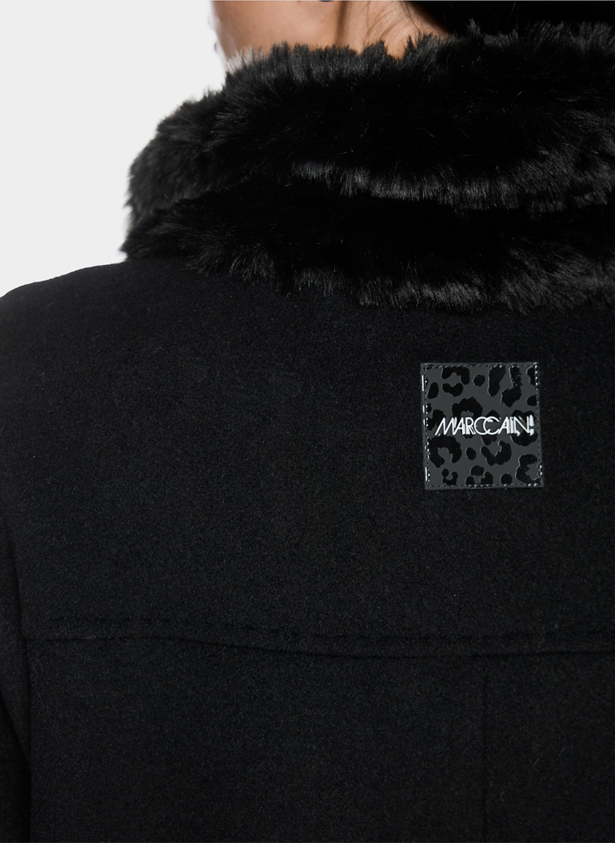 Marc Cain Additions alpaca blend coat