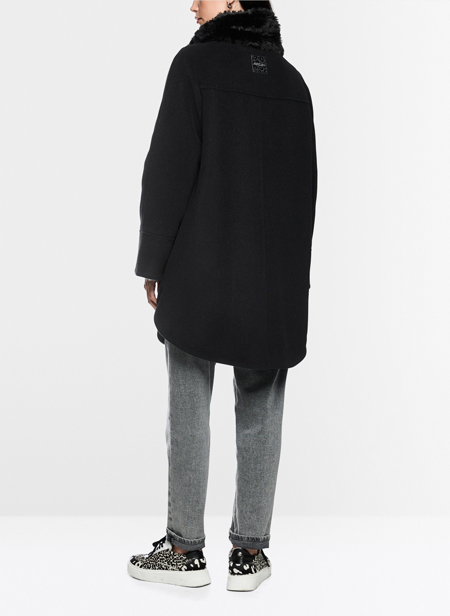 Marc Cain Additions alpaca blend coat