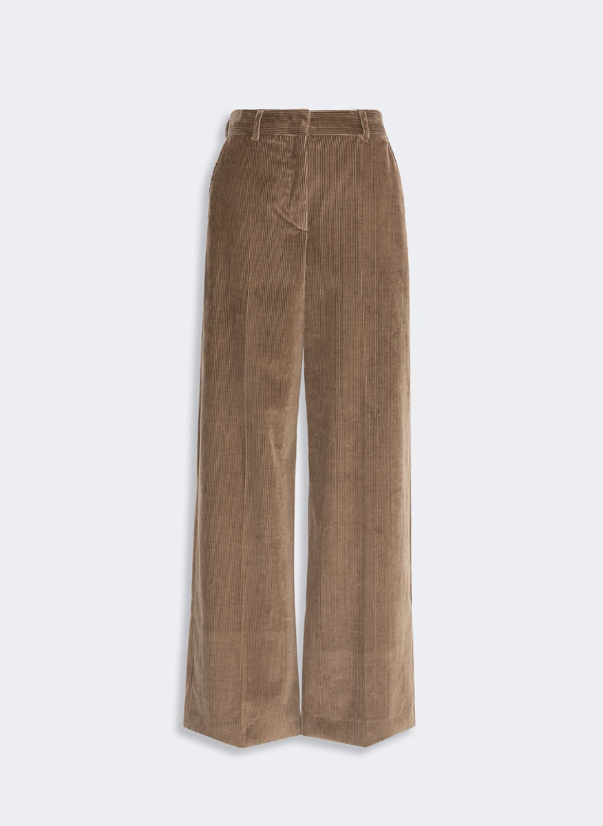 Панталон от рипсено кадифе Weekend Max Mara Wkdtania
