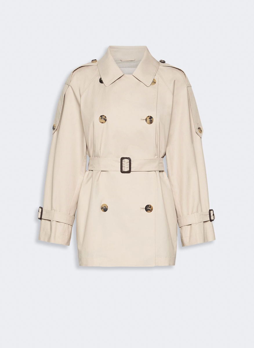 Max Mara The Cube Mtccaroline short trench coat