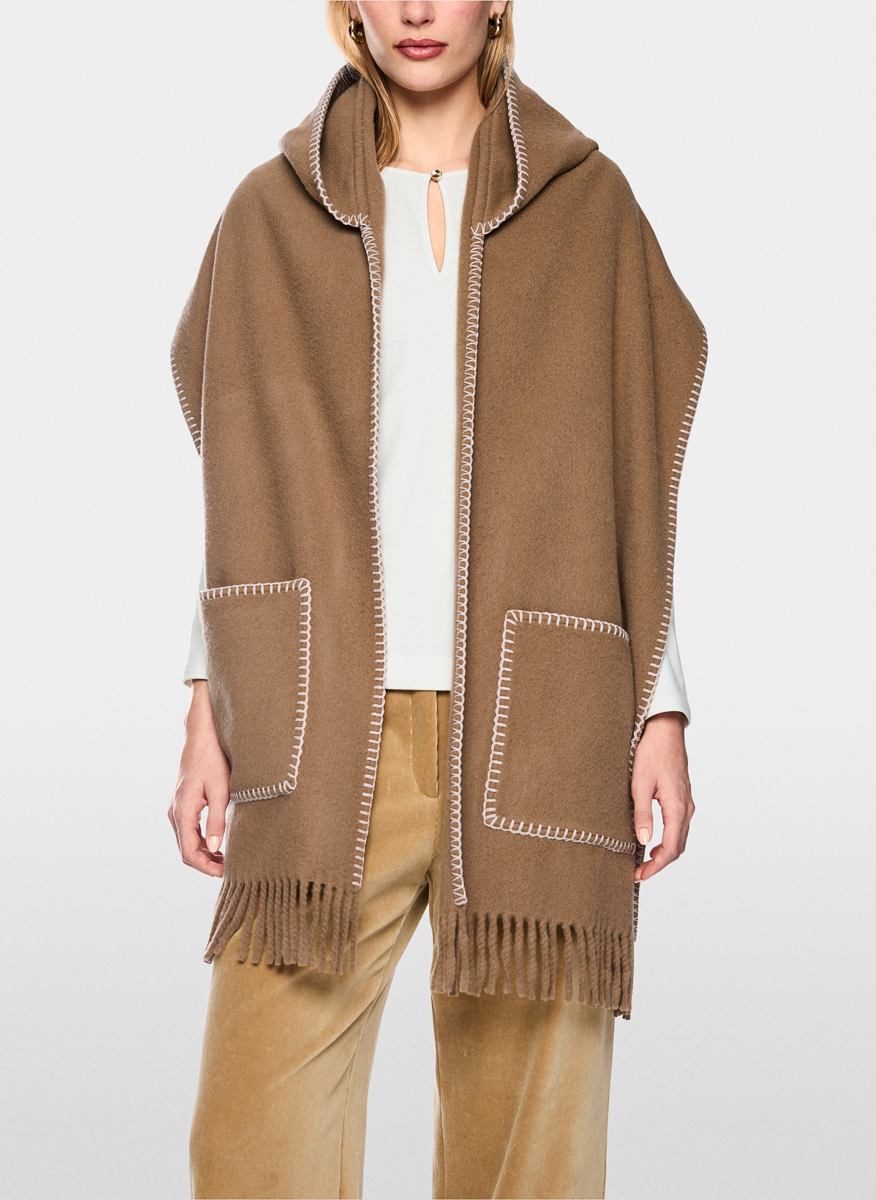 Marc Cain Collections hooded cape