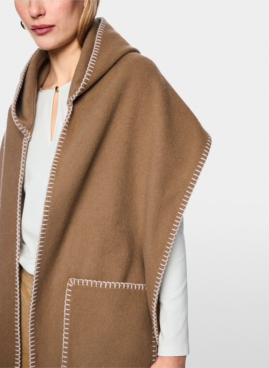 Marc Cain Collections hooded cape