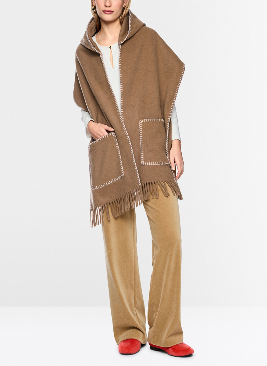Marc Cain Collections hooded cape
