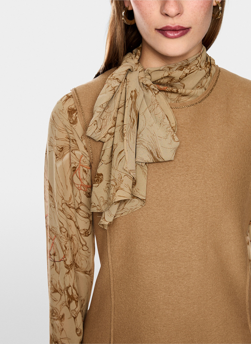 Marc Cain Collections mini wool dress