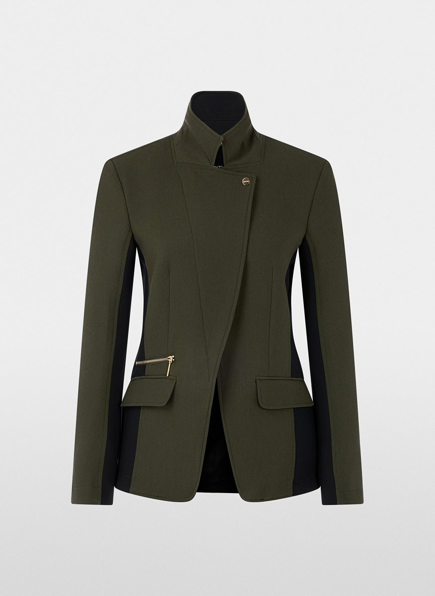 Блейзър с контрастни кантове Marc Cain Collections