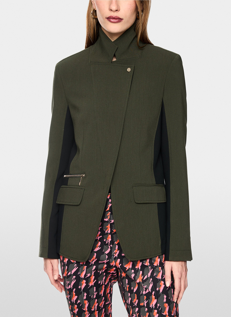Блейзър с контрастни кантове Marc Cain Collections