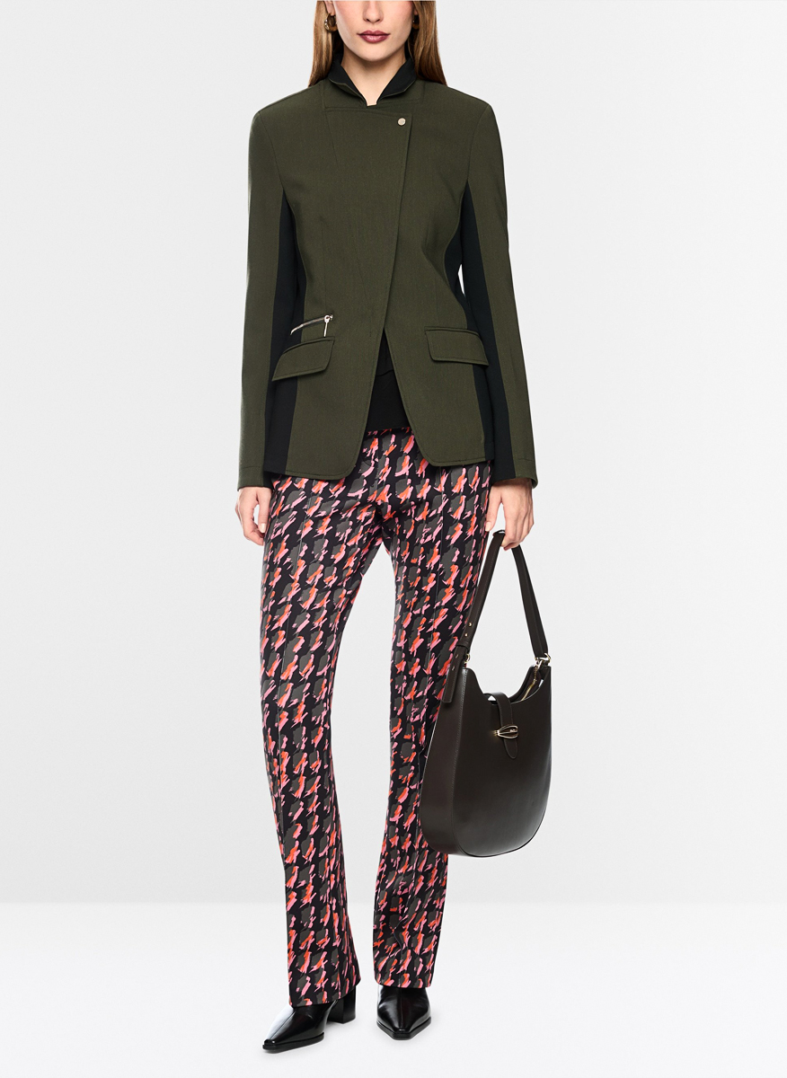 Блейзър с контрастни кантове Marc Cain Collections