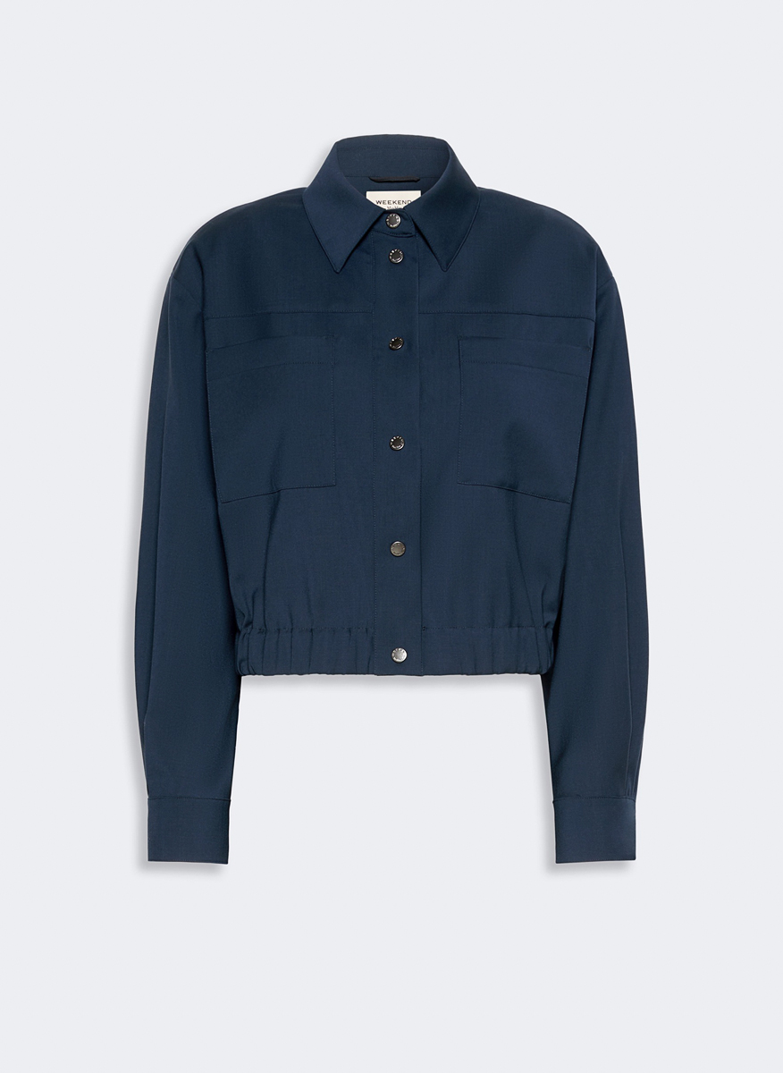 Яке от фина вълна Weekend Max Mara Wkddecano