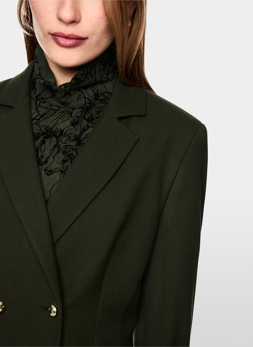 Двуредно сако 'Feminine silhouette' Marc Cain Collections