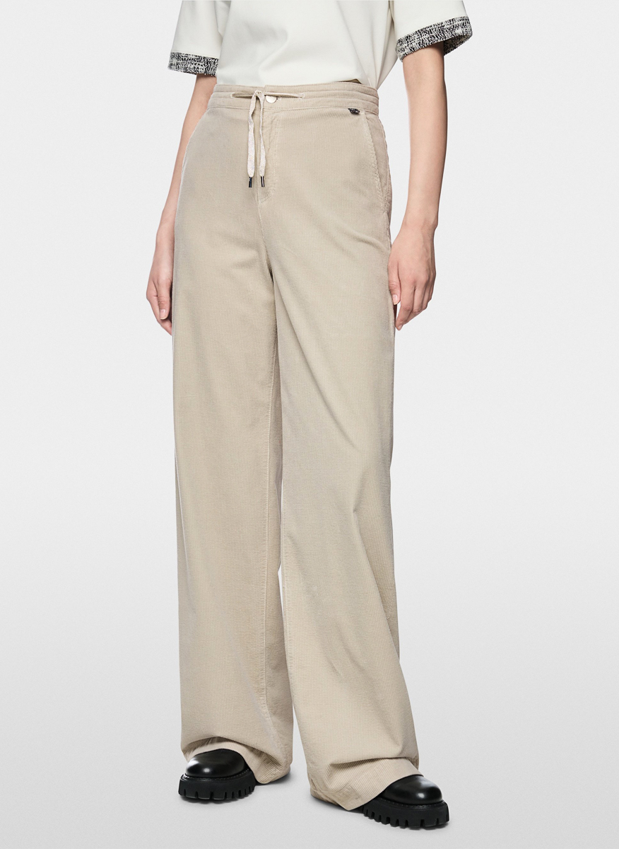 Marc Cain Pants 'Warri' trousers with cord