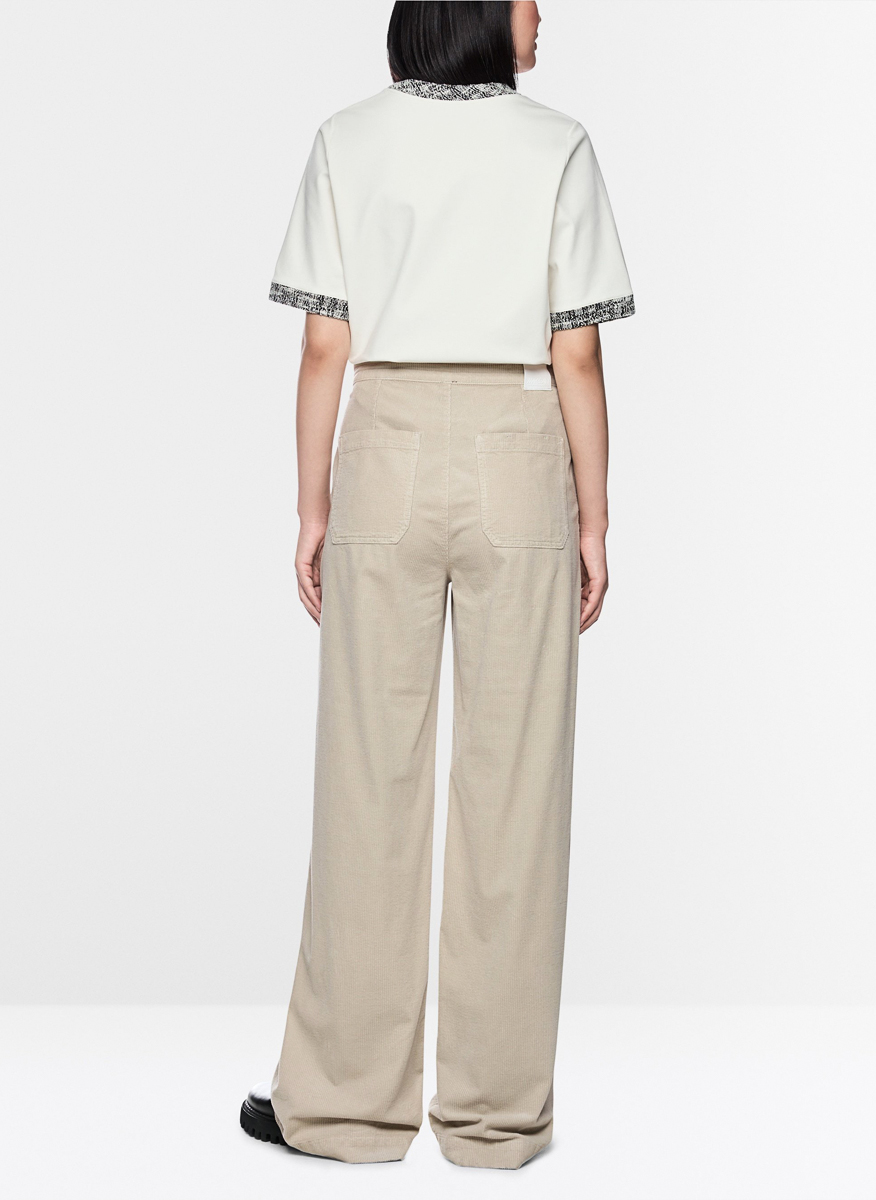 Marc Cain Pants 'Warri' trousers with cord