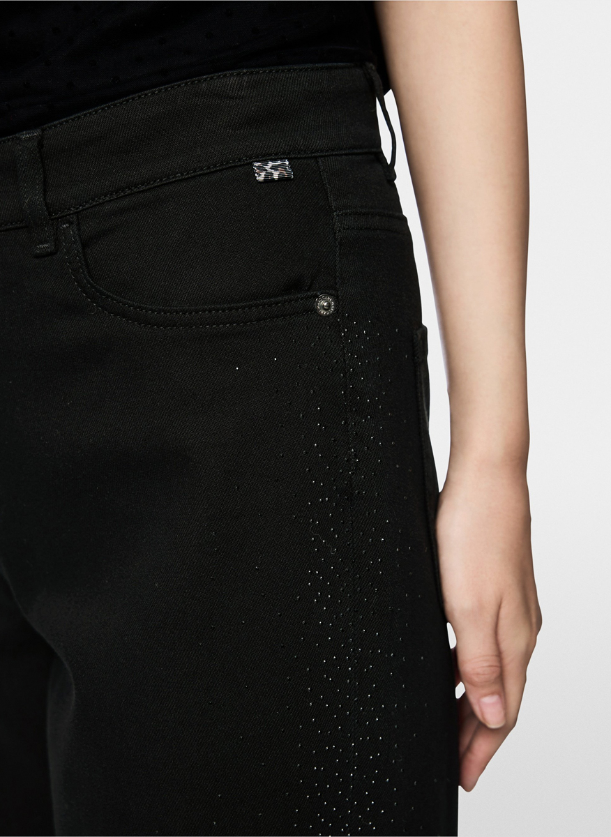 Деним с декоративни кристали 'Warri' Marc Cain Pants