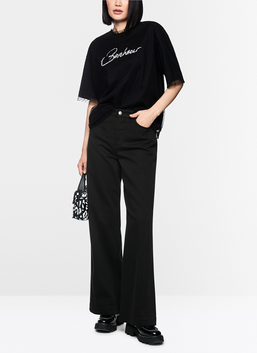 Деним с декоративни кристали 'Warri' Marc Cain Pants