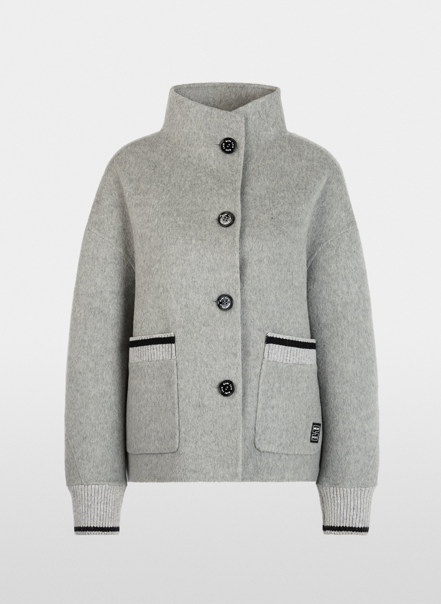 Яке от вълна с контрастни детайли Marc Cain Sports