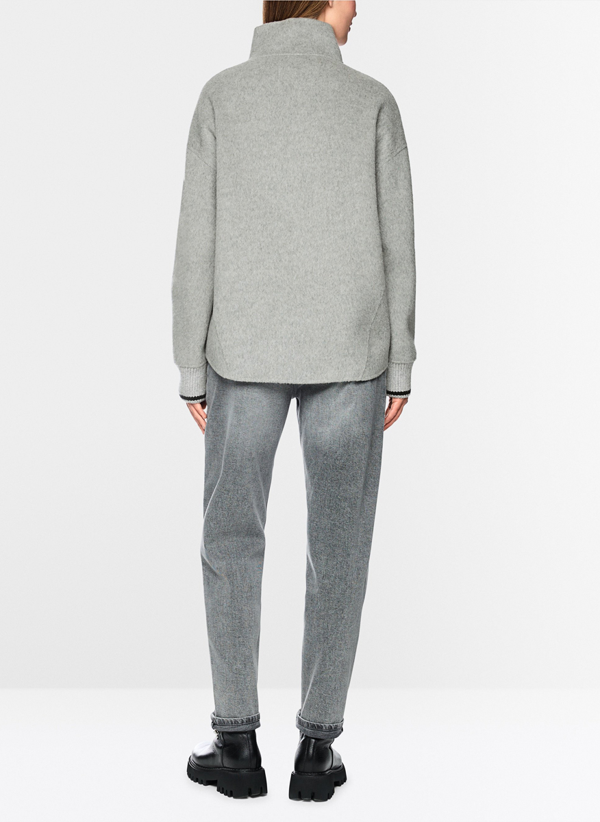 Яке от вълна с контрастни детайли Marc Cain Sports