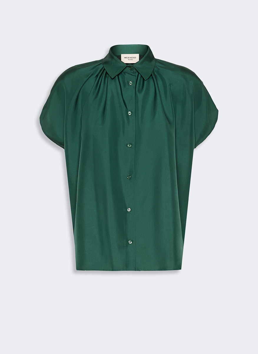 Копринена риза Weekend Max Mara Wkdcrine
