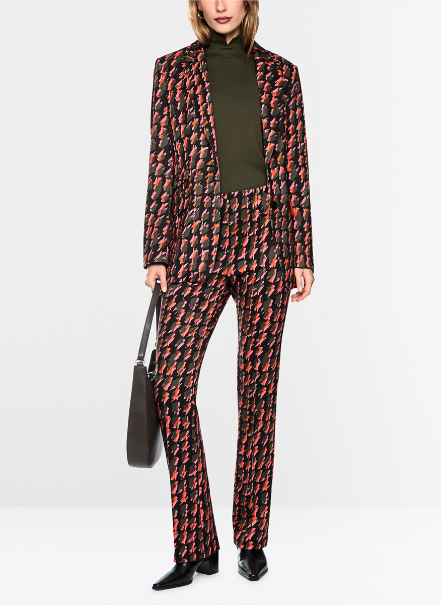 Сако с цялостен принт Marc Cain Collections