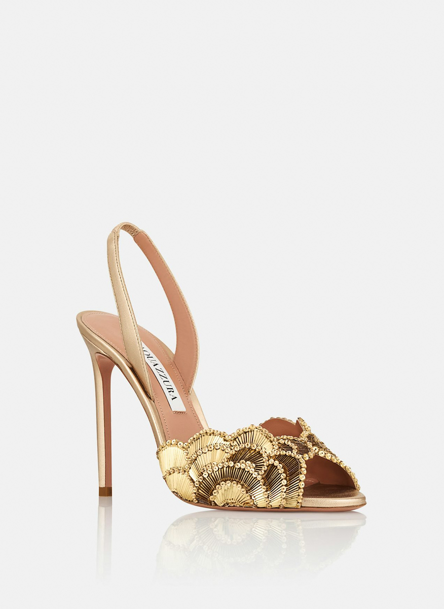 Сандали с пайети 'Ce Soir' Aquazzura