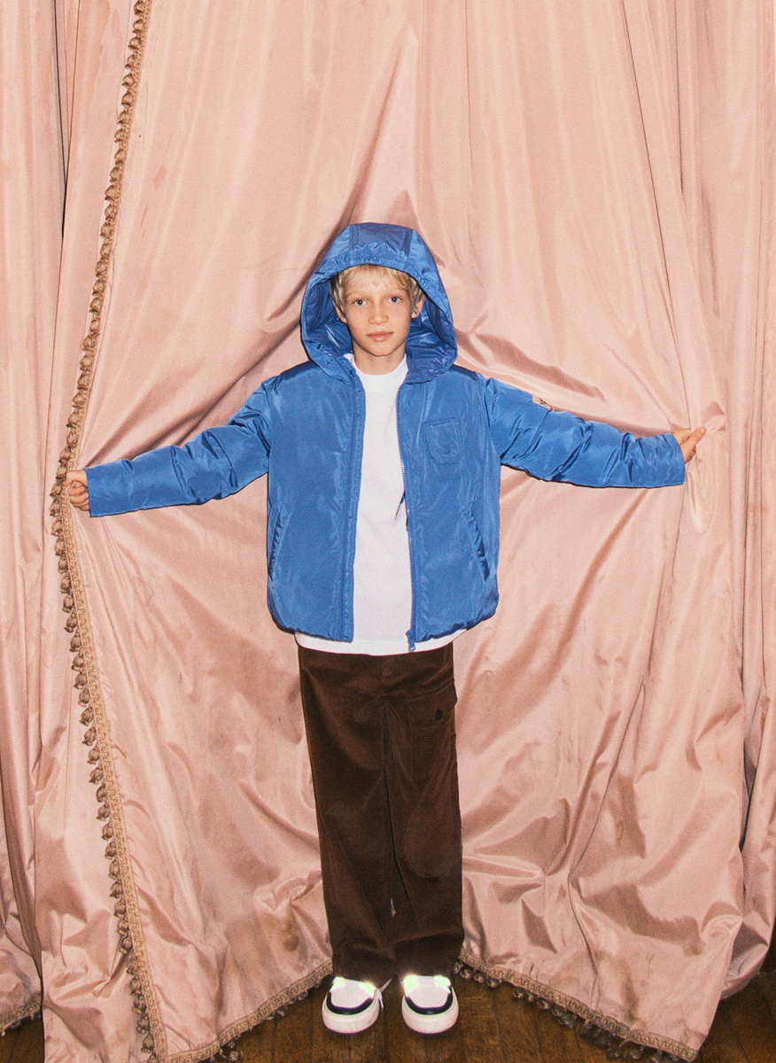 Nº21 Kids hooded jacket