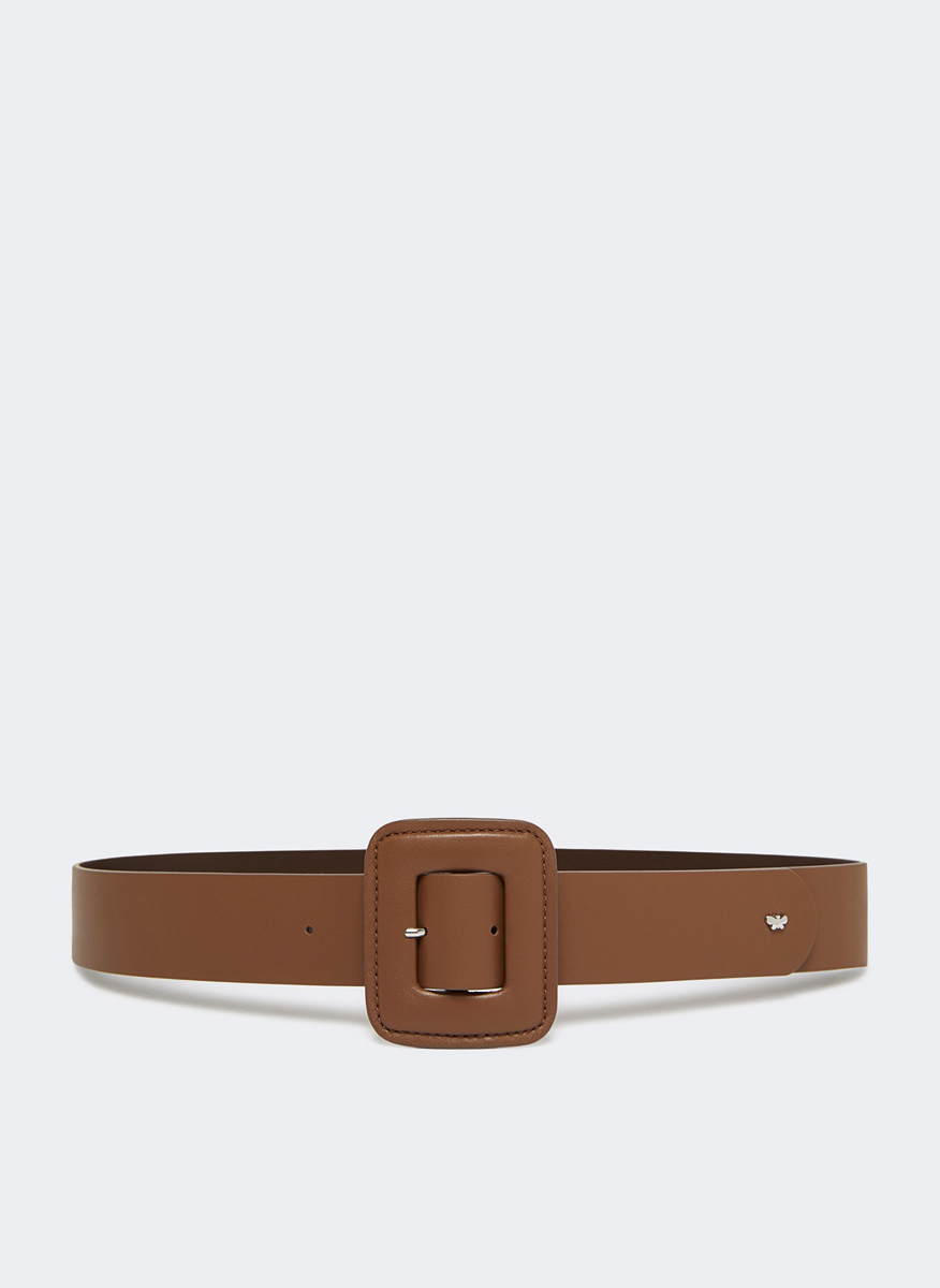 Kожен колан Weekend Max Mara Wkabrio