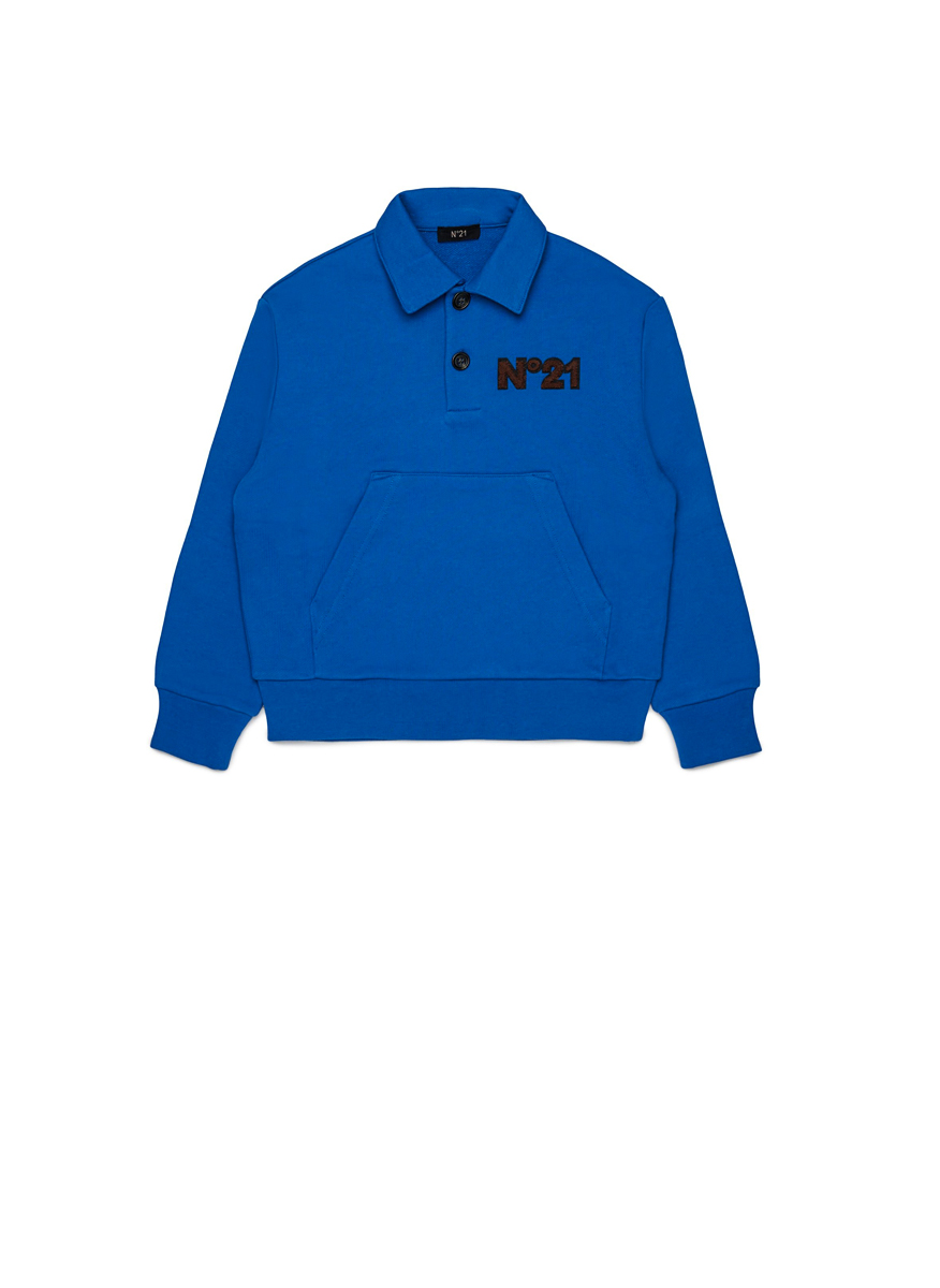 Nº21 Kids polo shirt with logo