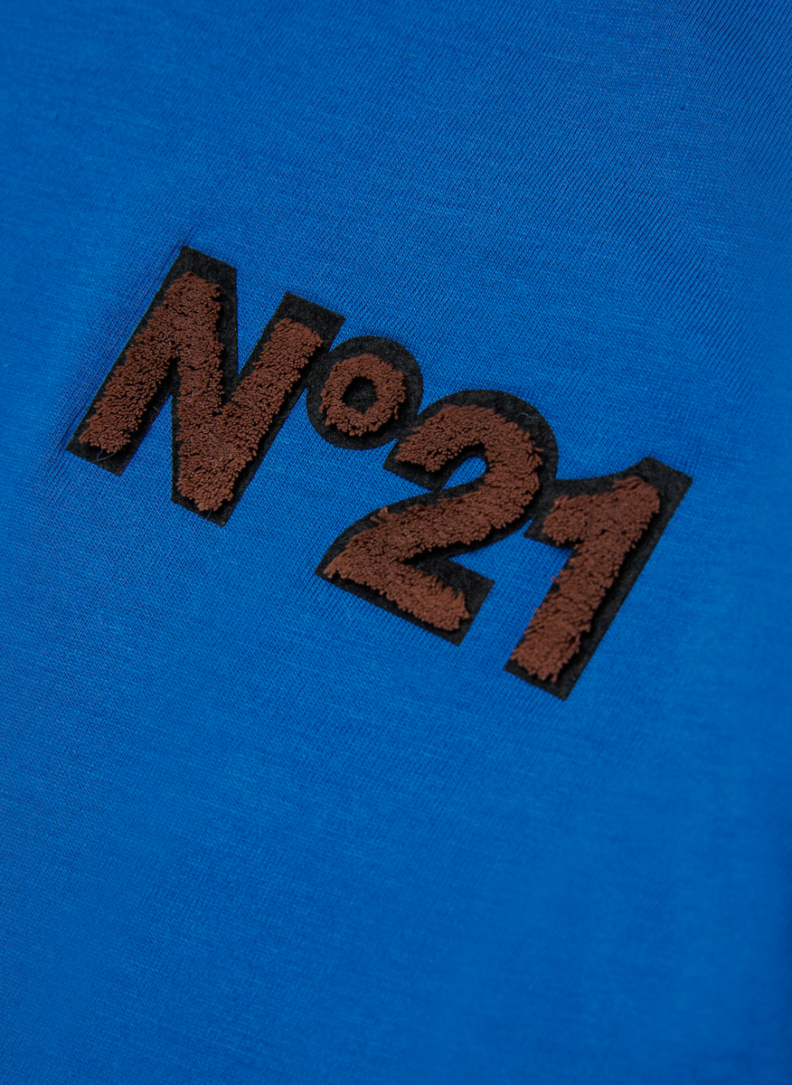 Nº21 Kids polo shirt with logo
