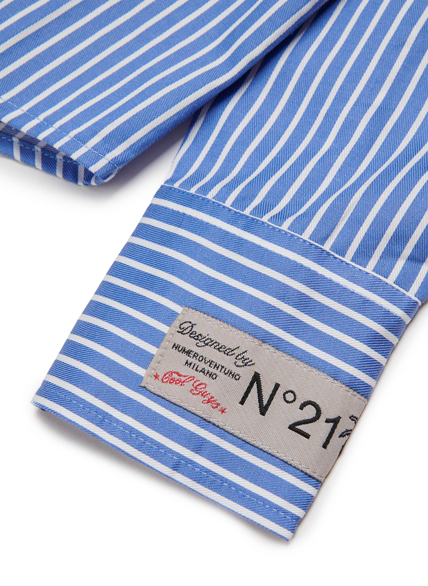Nº21 Kids striped shirt